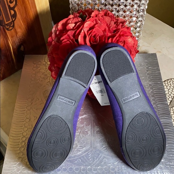 Faux suede tassel ballet flats - Picture 3 of 4